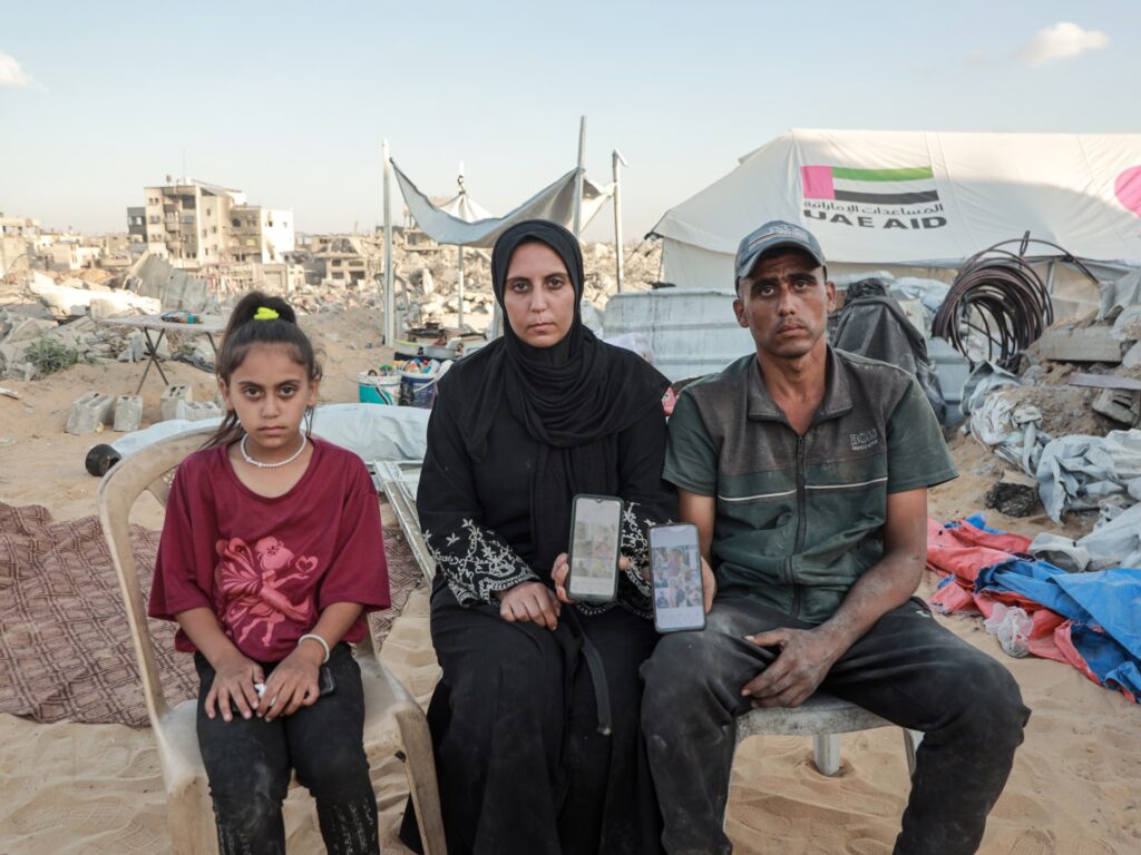 Returning to Gaza City, a family finds bulldozed graves and little hope | Israel-Palestine conflict