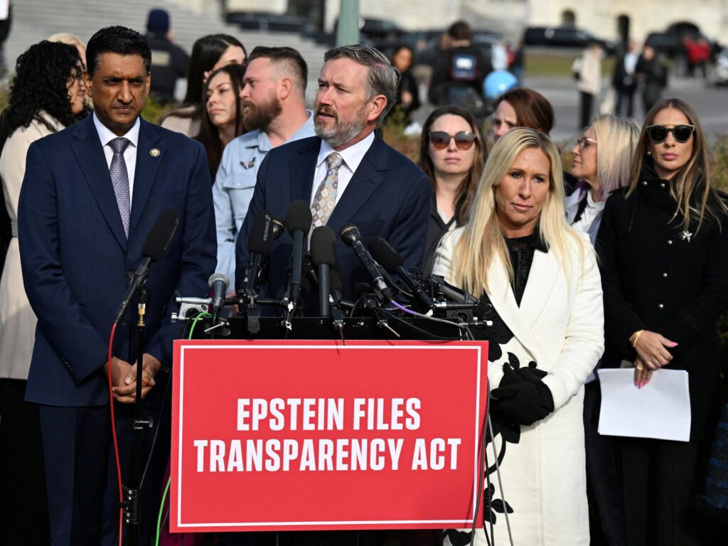 Congress passes bill to release ‘Epstein files’, sending measure to Trump | Politics News