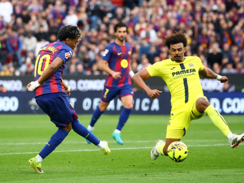 Lamine Yamal hits hat-trick as Barcelona beat Villarreal 4-1 in La Liga | Football News