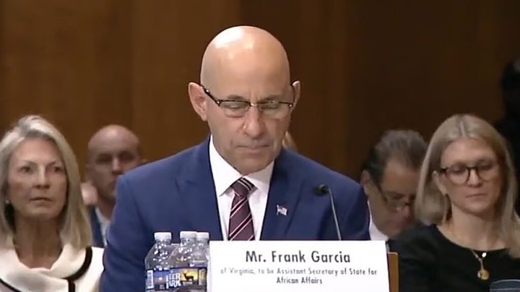 US Senate confirms veteran naval officer Frank Garcia as top Africa envoy | News