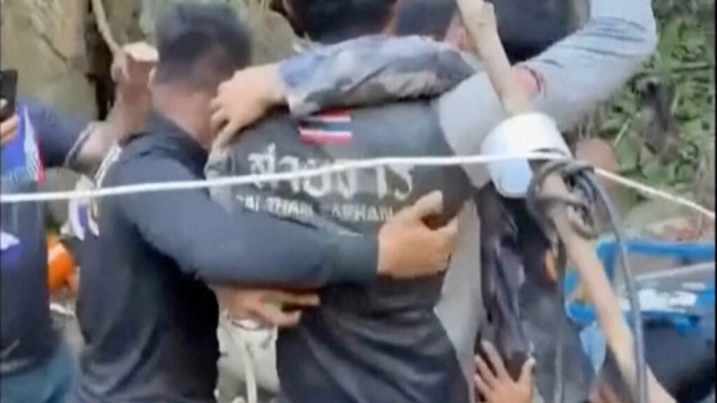 Rescue teams celebrate as survivors found in Laos cave | News