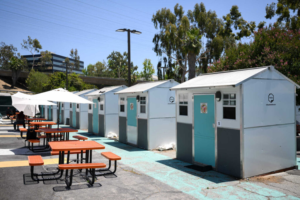 Los Angeles tiny homes move people off streets amid World Cup spotlight | Homelessness