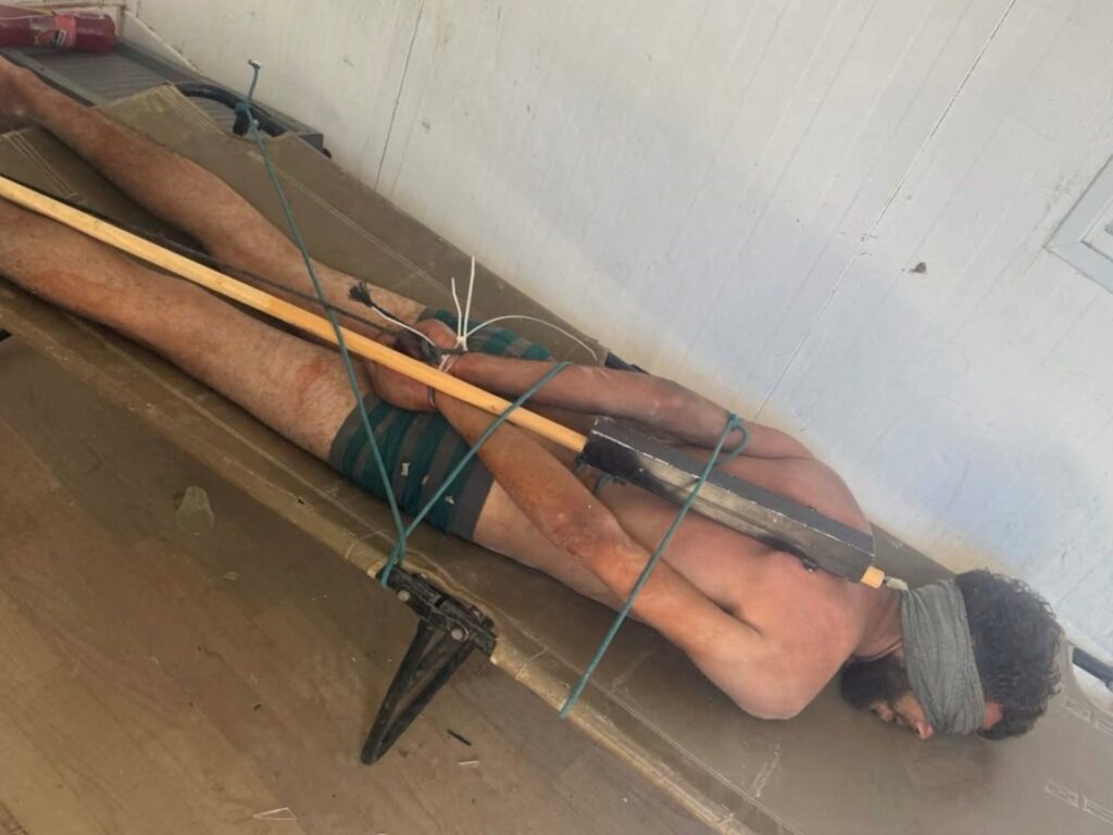 Photo of abused Palestinian detainee causes anguish for two Gaza mothers | Israel-Palestine conflict News