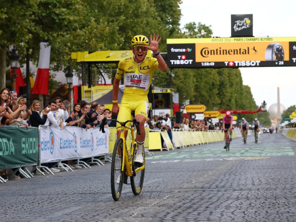 Tadej Pogacar wins Tour de France for a record-equalling fifth time | Cycling News