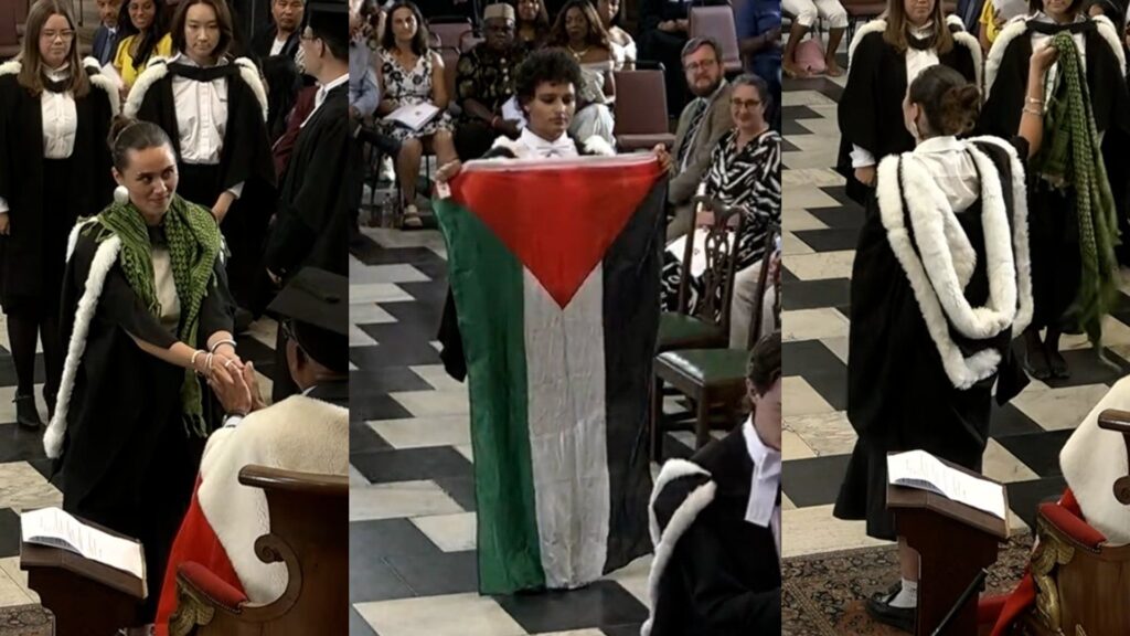 Cambridge students on why they protested at graduation ceremony | Israel-Palestine conflict