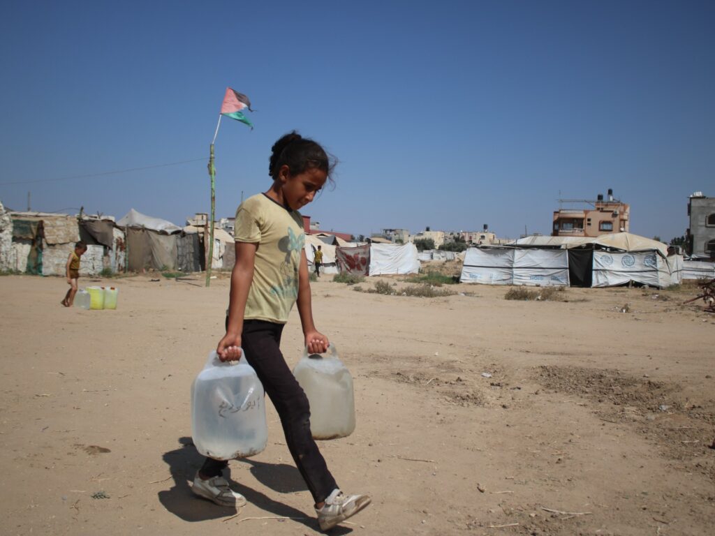 Daily struggle for clean water and food takes a physical toll on Gaza kids | Israel-Palestine conflict News