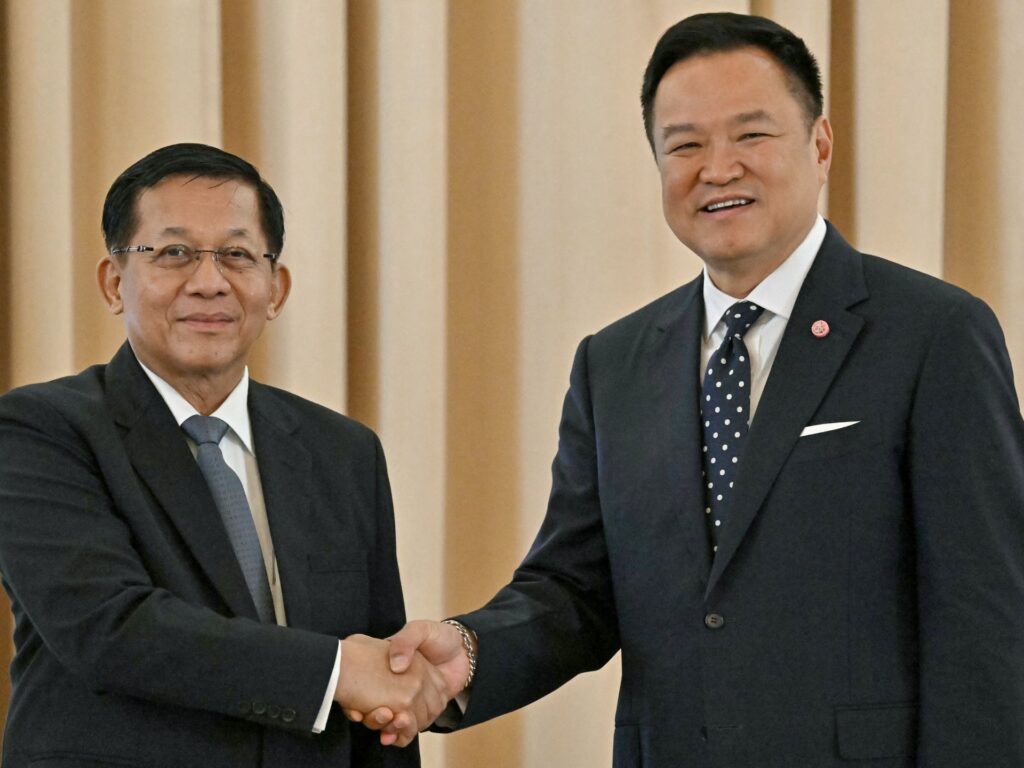 Myanmar leader visits Thailand in bid to bolster international legitimacy | Politics News