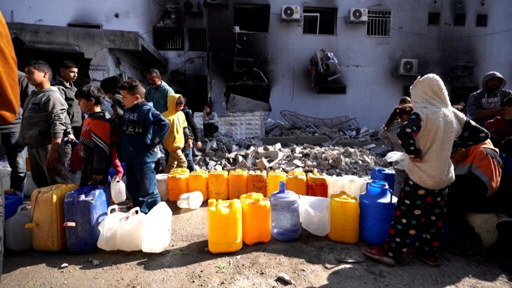 Contaminated water putting Gaza families at risk | Newsfeed