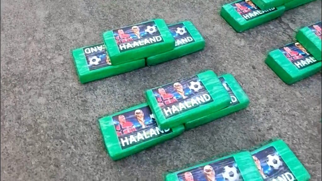 Half a tonne of Erling Haaland branded cocaine seized in Ecuador | Drugs