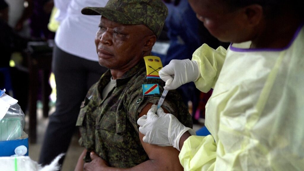 DR Congo begins vaccinating against largest and deadliest Ebola outbreak | Ebola
