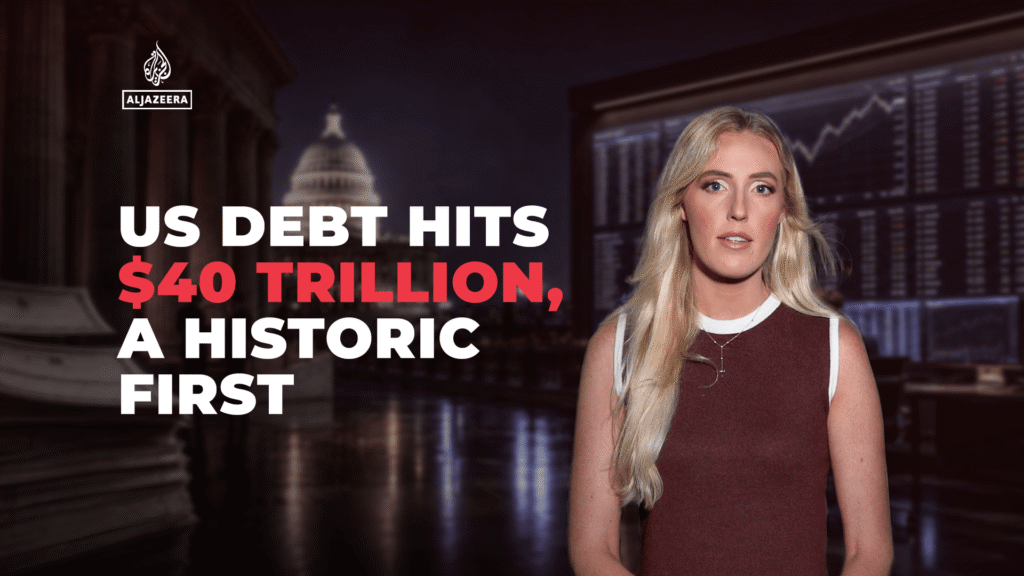 US debt tops $40 trillion, Americans left with the bill | Business and Economy News
