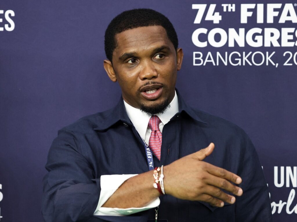 Eto’o calls on African football federations to support FIFA chief Infantino | Football