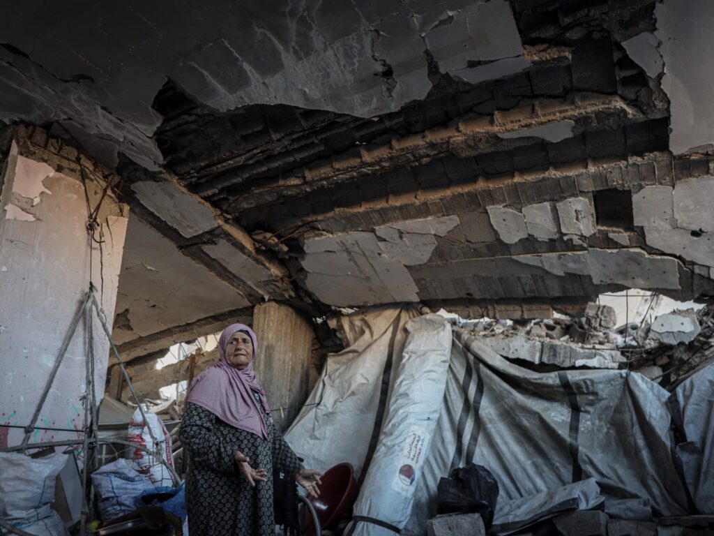 ‘Nowhere else to go’: Gaza families shelter in buildings that may collapse | Israel-Palestine conflict News