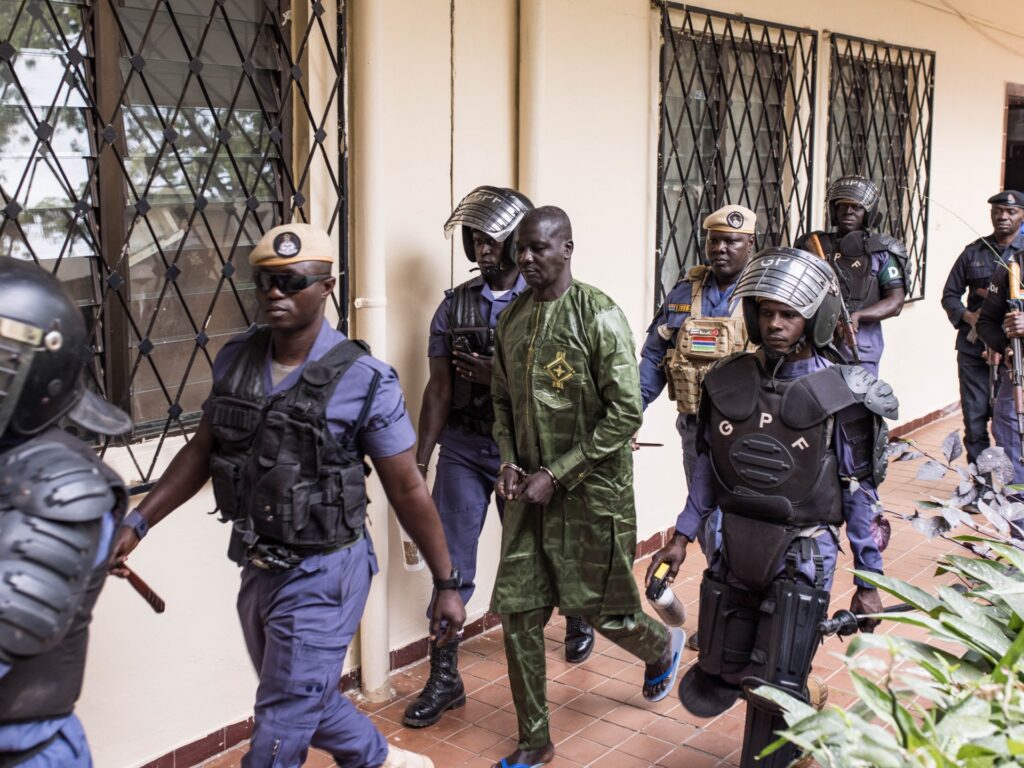 Former ‘death squad’ leader appears in military trial in The Gambia | Courts News