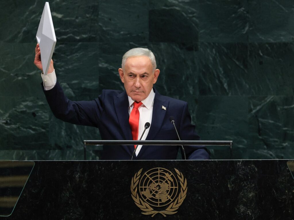 Benjamin Netanyahu attacks Israel’s enemies and allies in UN speech | Benjamin Netanyahu News