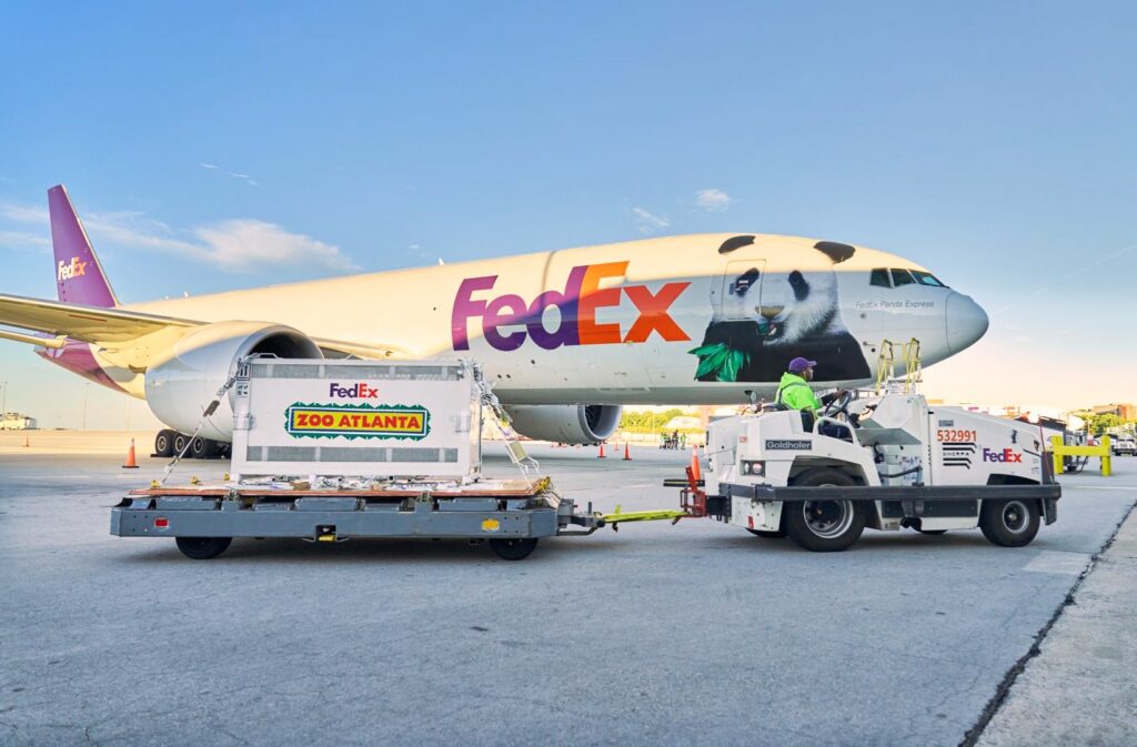 Giant pandas arrive in Atlanta as part of 10-year US-China agreement | Politics News