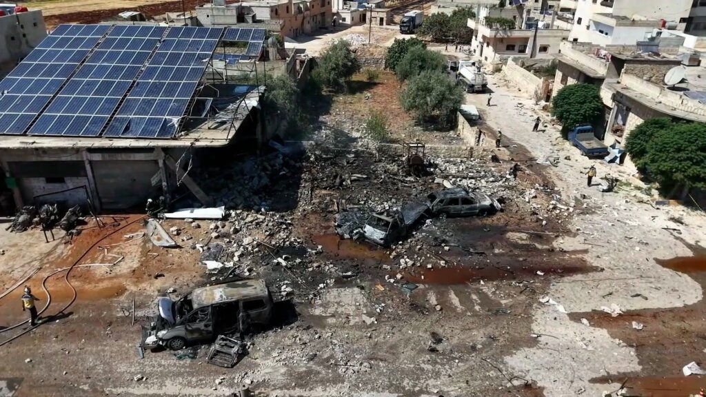 Munitions vehicle explodes killing five in Idlib | Newsfeed