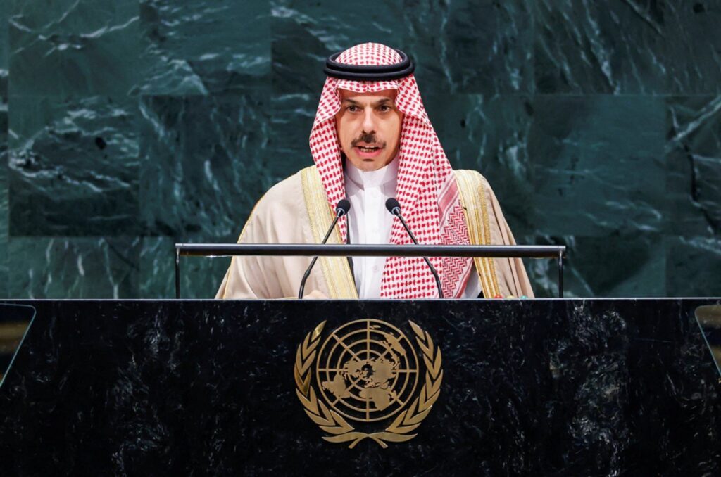 Saudi FM accuses Iran of ‘flagrant attacks’ and condemns Houthis at UNGA | Mohammed bin Salman