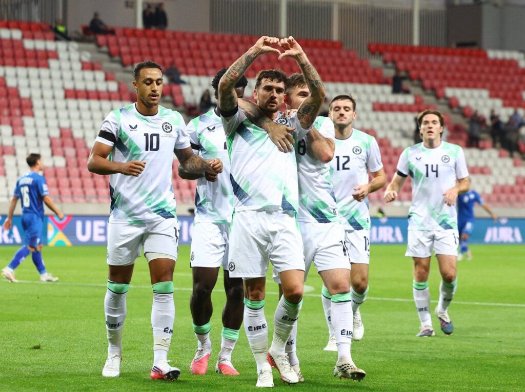 Ireland beats Israel 3-0 wearing black armbands to support Gaza | Football