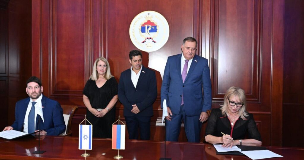 Bosnian Serbs strengthen ties with Israel amid tensions | Business and Economy News