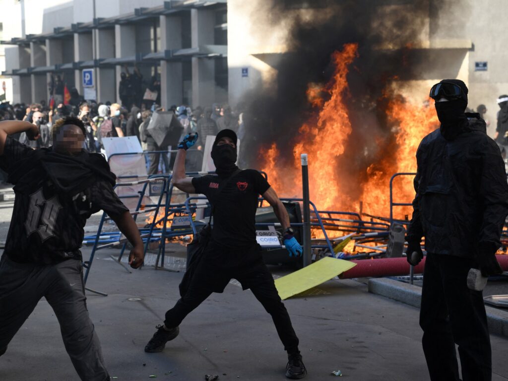 Photos: France braces for day of school blockades and street protests | Protests News