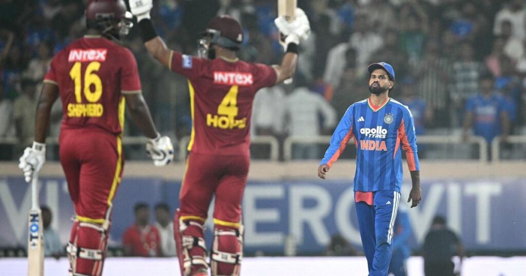 West Indies beat India as Hope’s hundred secures record T20 chase | Cricket