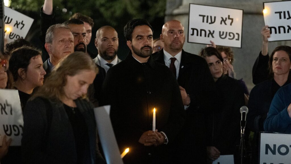 New York Mayor Mamdani under fire for attending October 7 vigil | Newsfeed