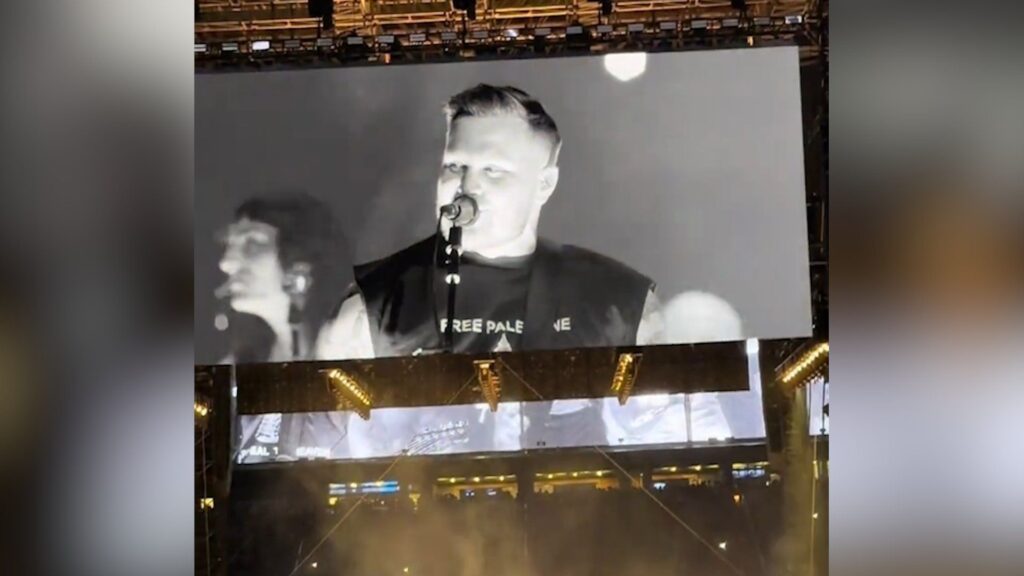 Singer Zach Bryan wears Free Palestine shirt at Gillette Stadium | Newsfeed