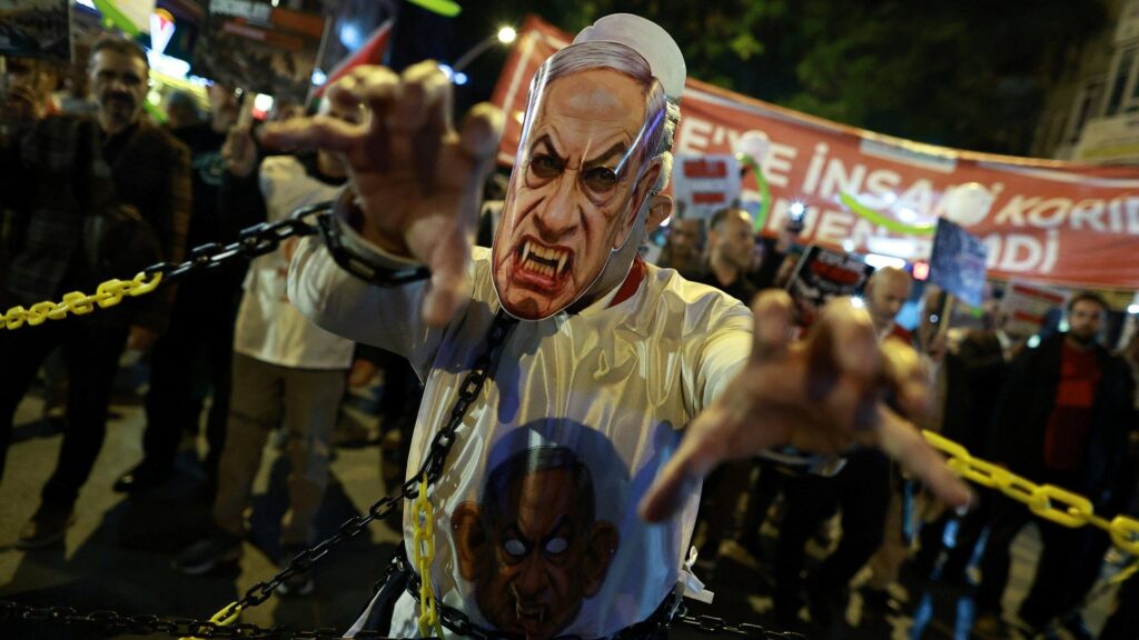 Global protests mark October 7 attack with calls for Gaza ceasefire | Israel-Palestine conflict