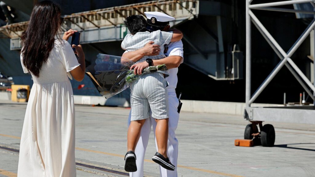 USS Abraham Lincoln returns after record-breaking deployment | US-Israel war on Iran