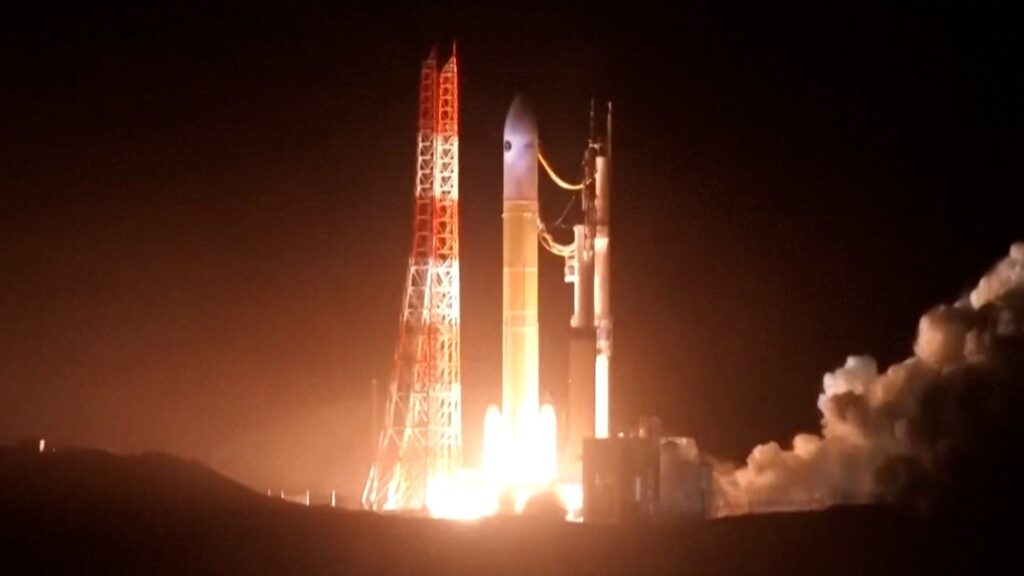 Japan launches historic mission to bring back Mars moon samples | Science and Technology News