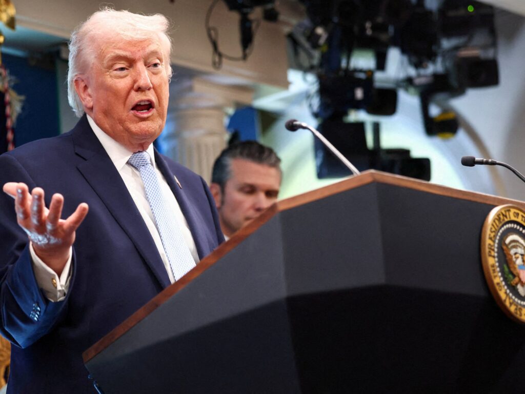 Trump says he may move White House press corps to new location | Donald Trump News